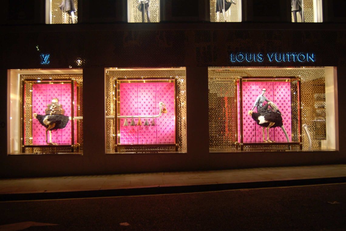 Louis Vuitton Ostrich Windows 